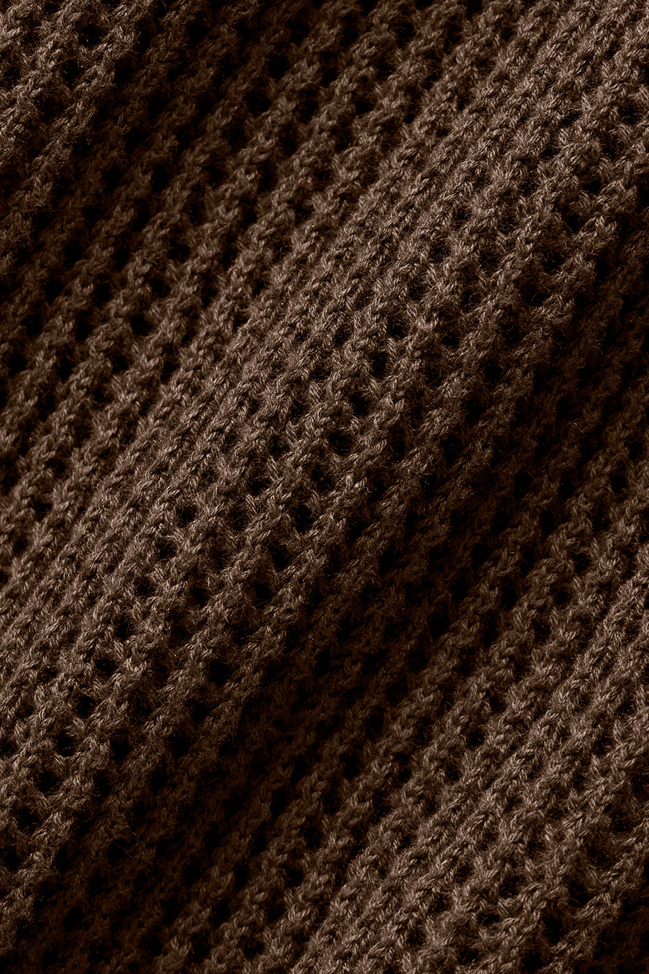 Open-Knit Short - Espresso