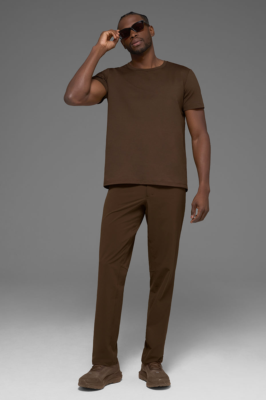 Conquer Reform Crewneck Short Sleeve - Espresso