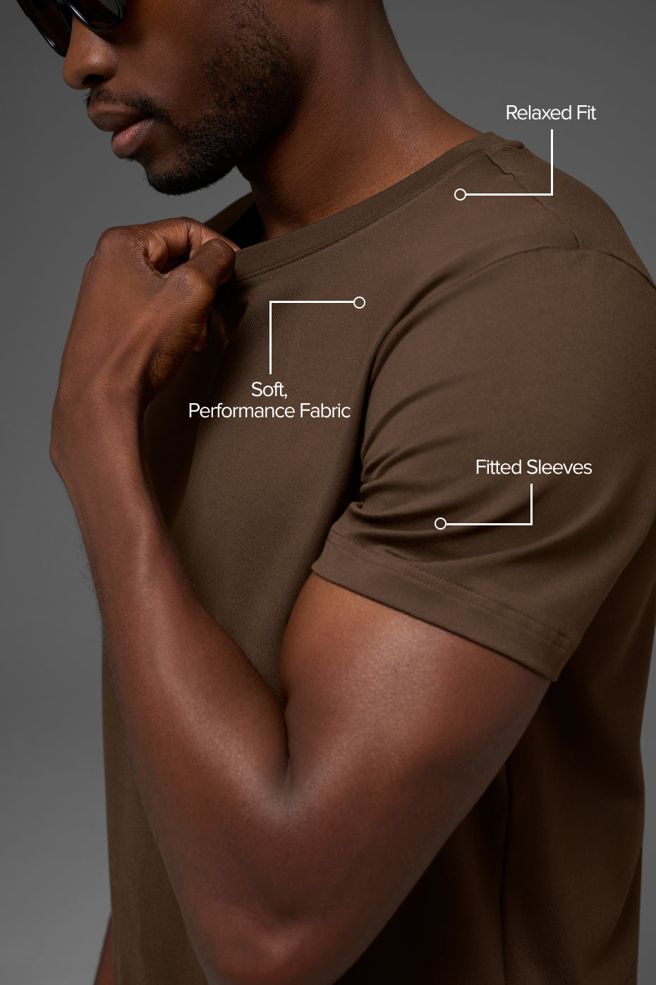 Conquer Reform Crewneck Short Sleeve - Espresso