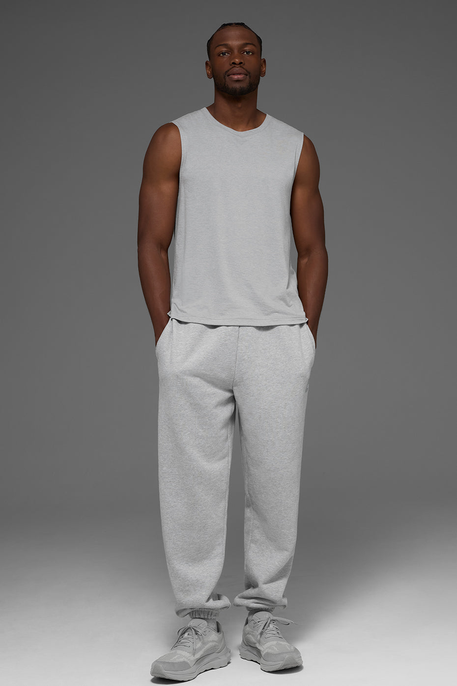 The Triumph Muscle Tank - Athletic Heather Grey