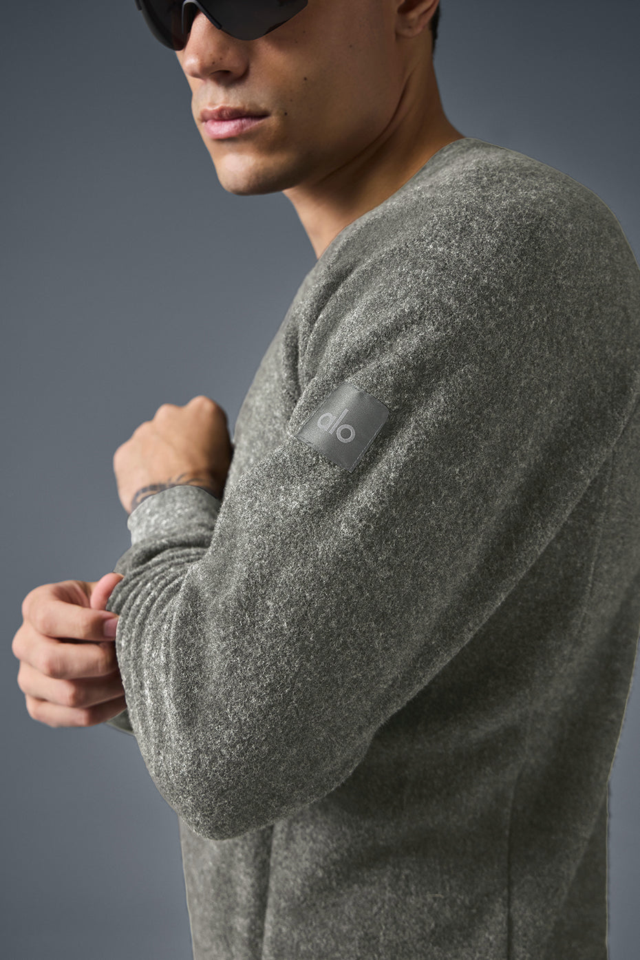 Triumph Crew Neck Sweatshirt - Grey Triblend