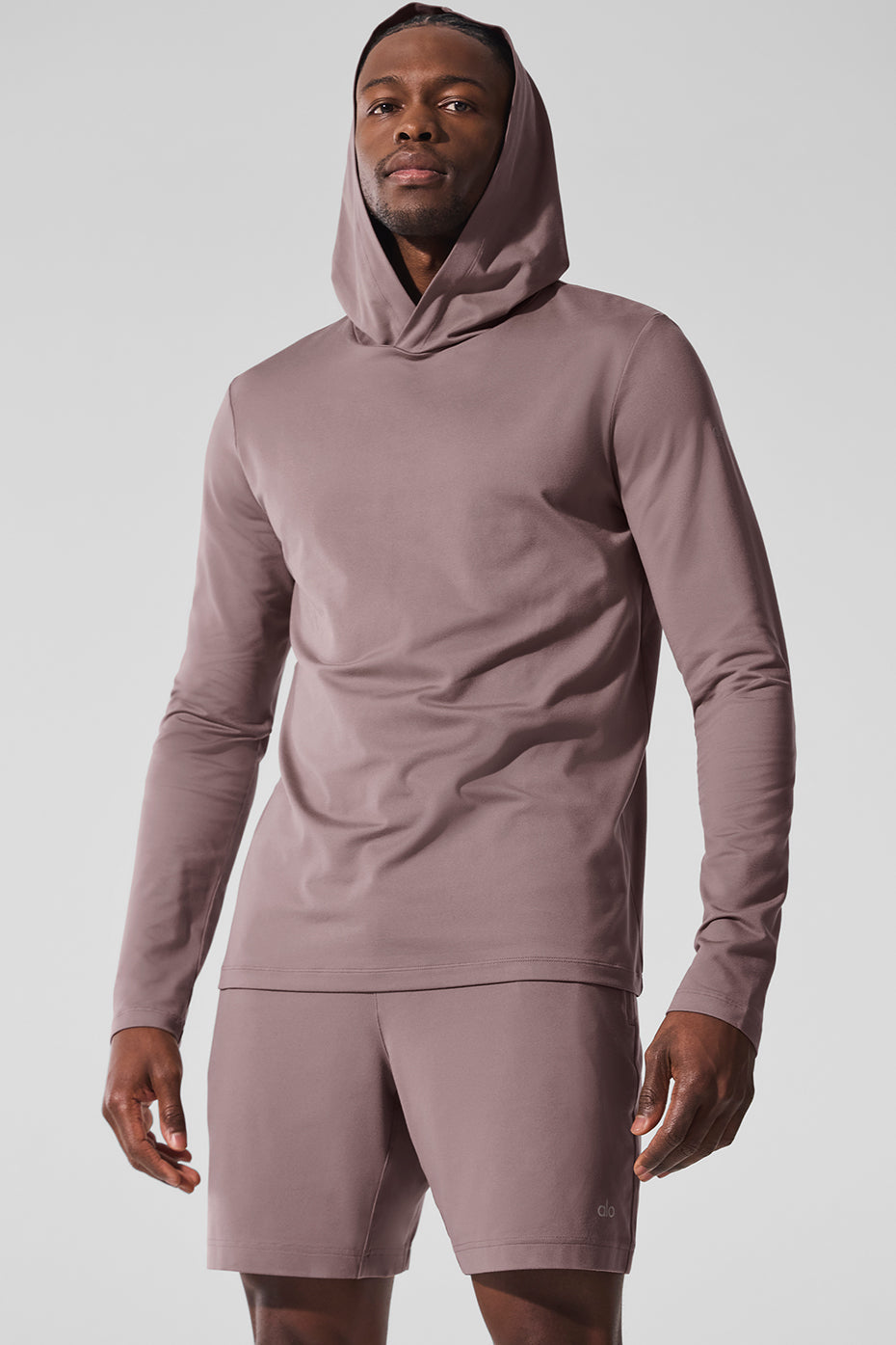 Conquer Reform Long Sleeve With Hood - Mushroom
