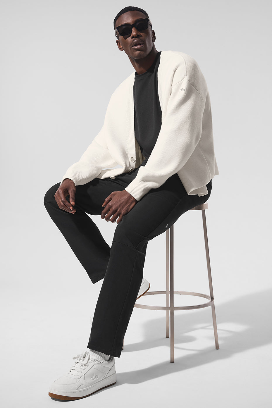 Scholar Cardigan Sweater - Ivory