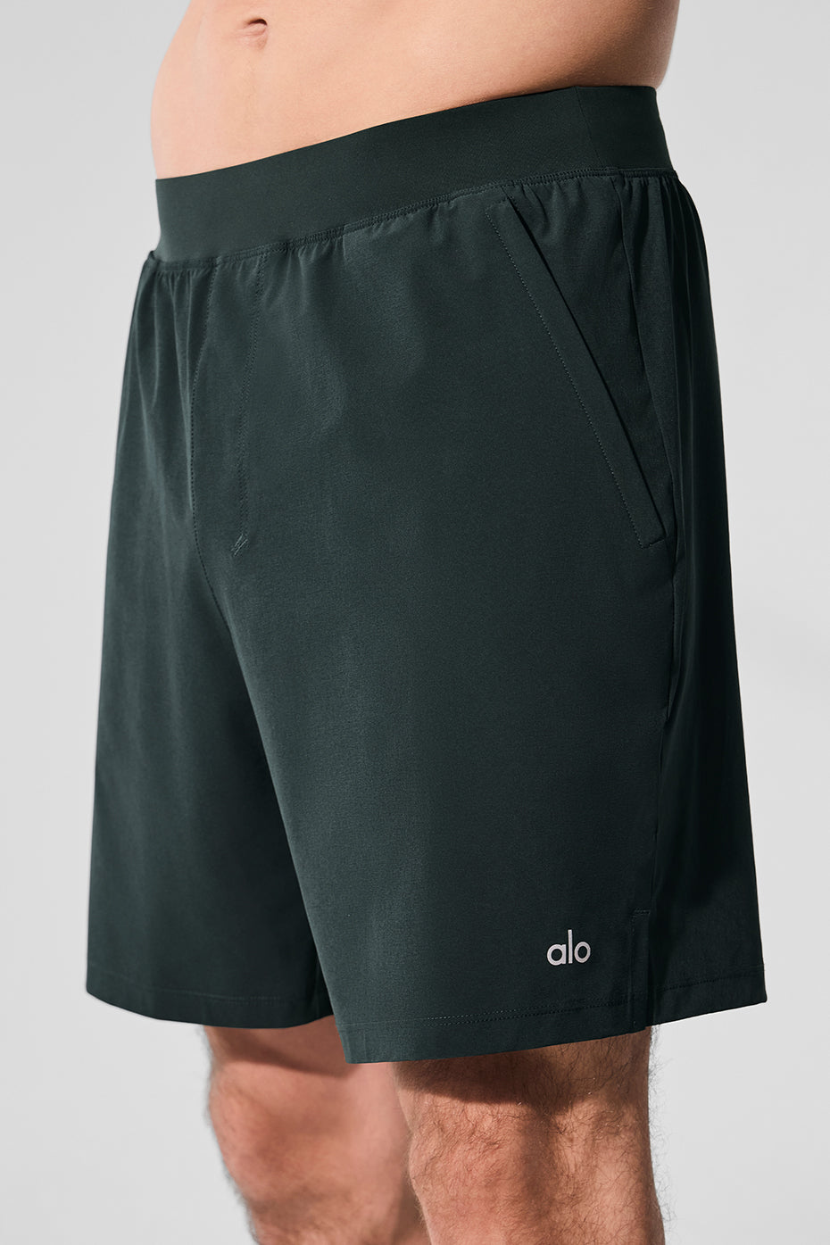 7" Repetition Short - Charcoal Green