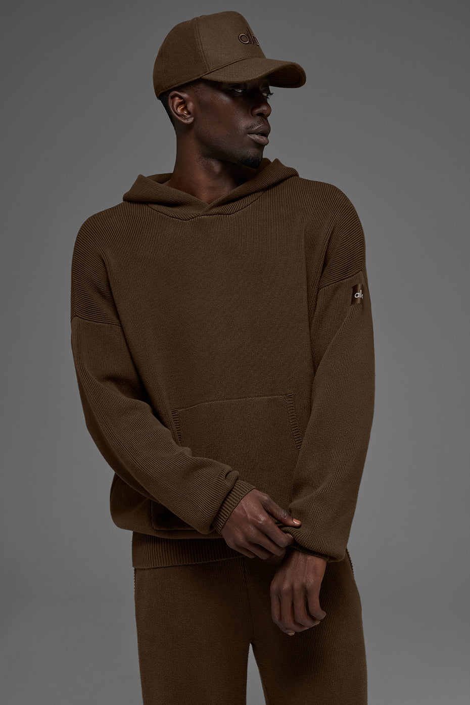 Scholar Hooded Sweater - Espresso