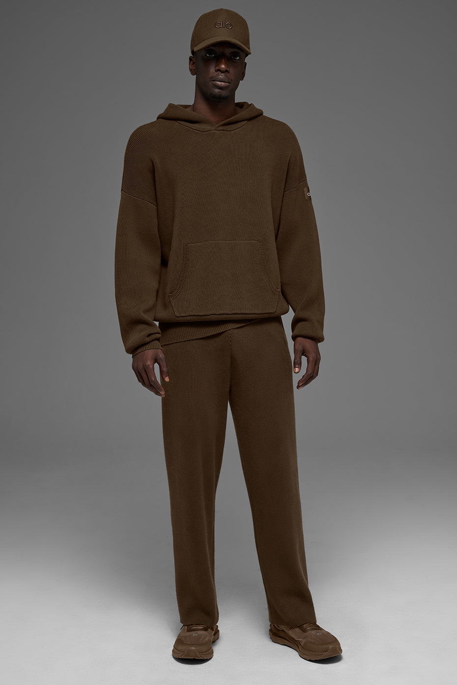Scholar Hooded Sweater - Espresso