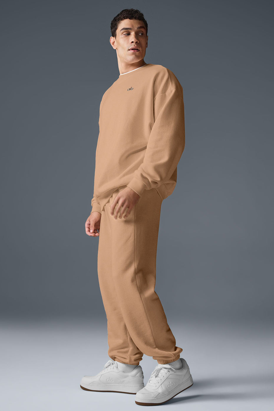 Accolade Crew Neck Pullover - Toasted Almond