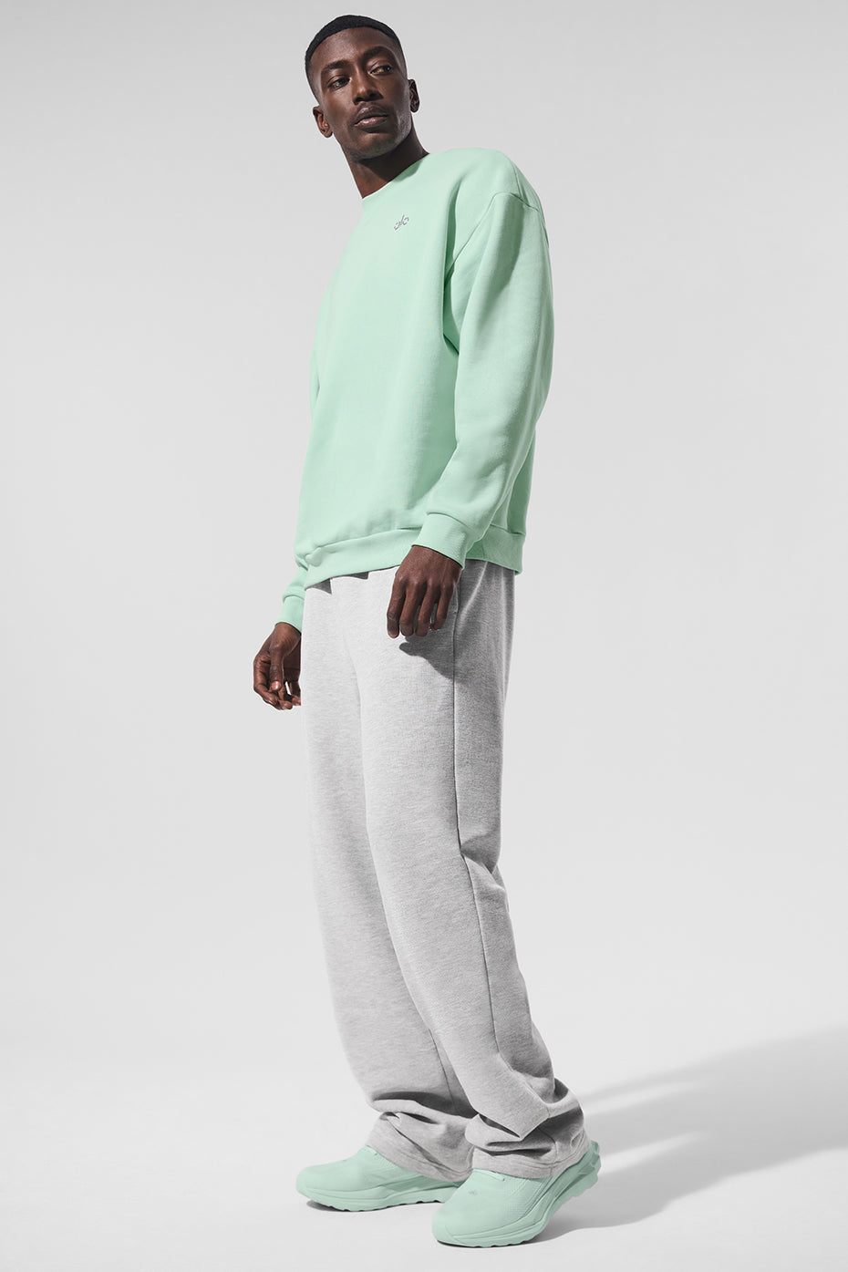 Accolade Crew Neck Pullover - Spearmint