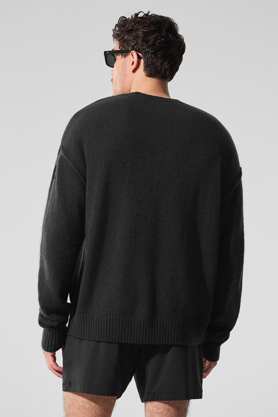 New Class Cashmere Crewneck Sweater - Black