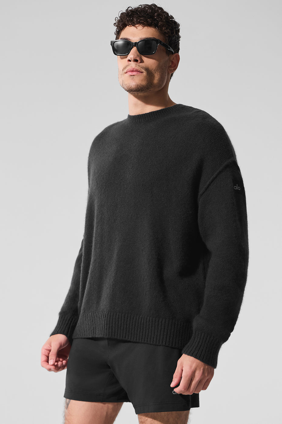 New Class Cashmere Crewneck Sweater - Black
