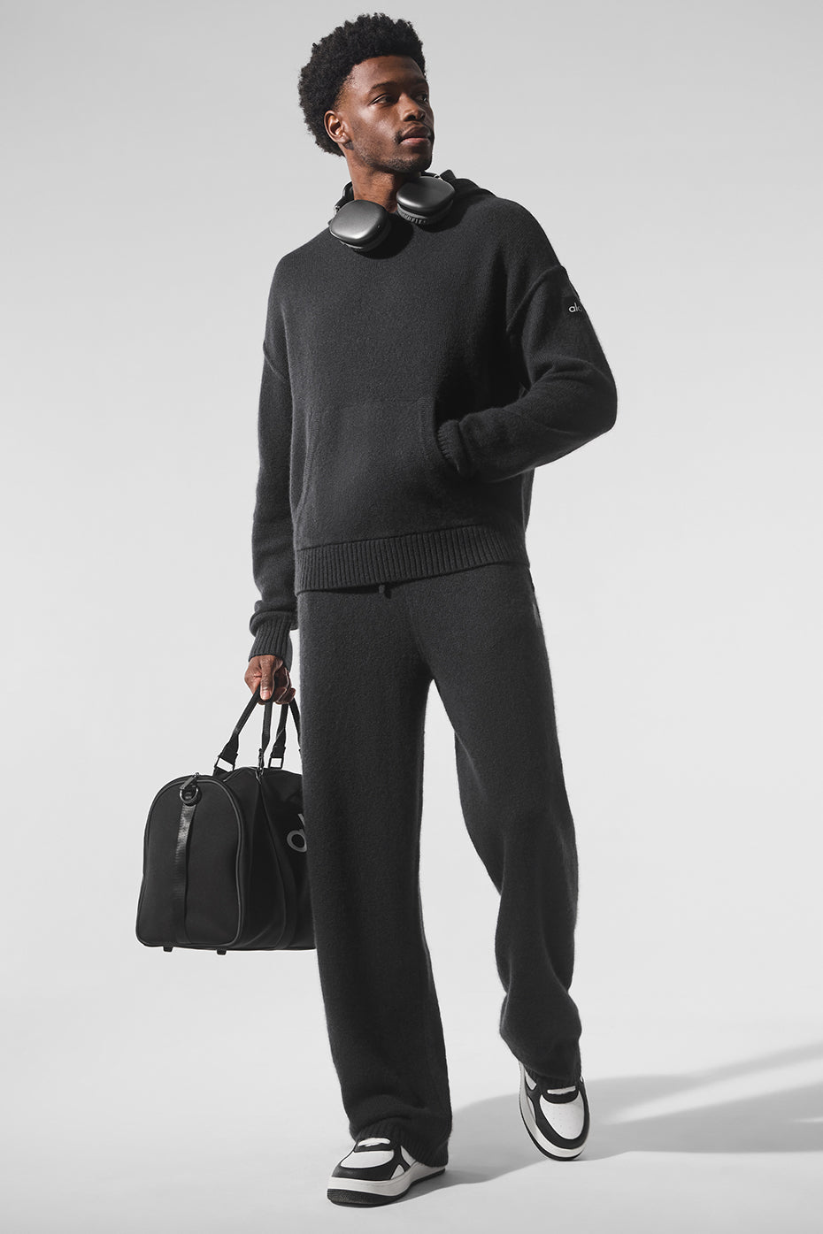 New Class Cashmere Hoodie - Black