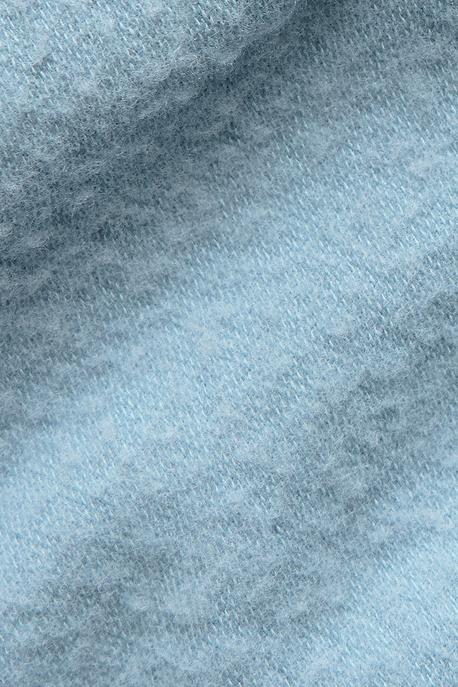 Seamless Winter Warm Plush Cropped Short Sleeve - Celestial Blue