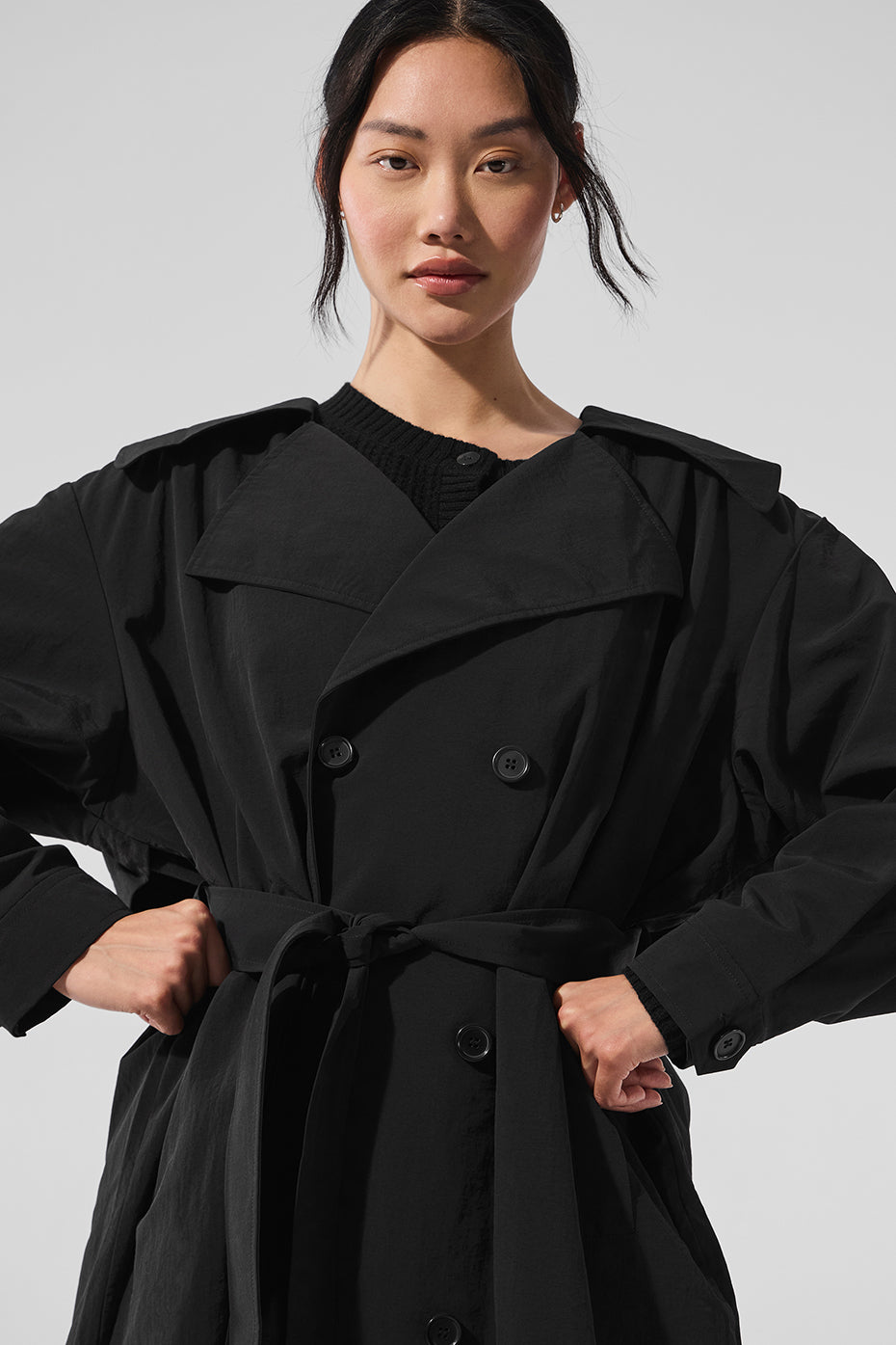 Daybreak Long Coat - Black